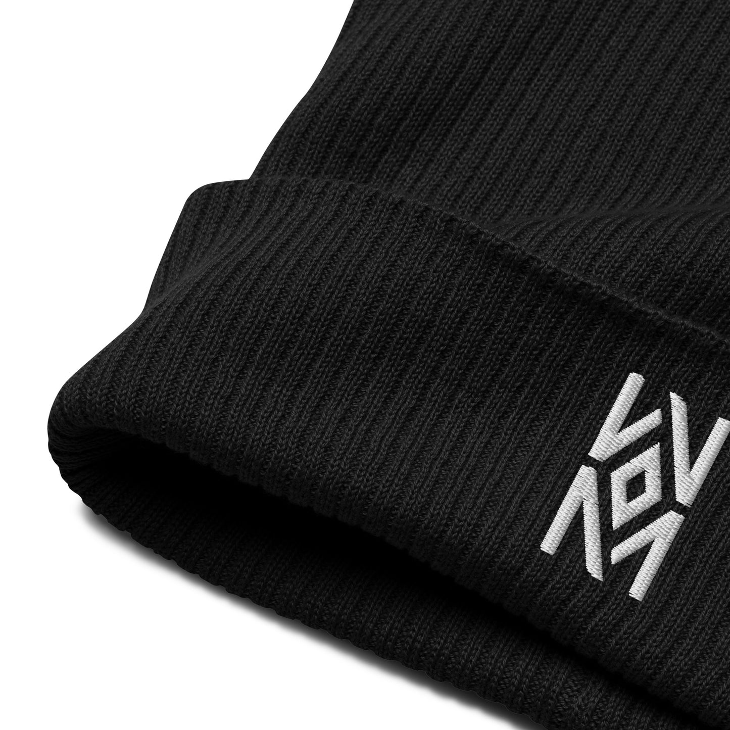 Logo Ribbed Beanie
