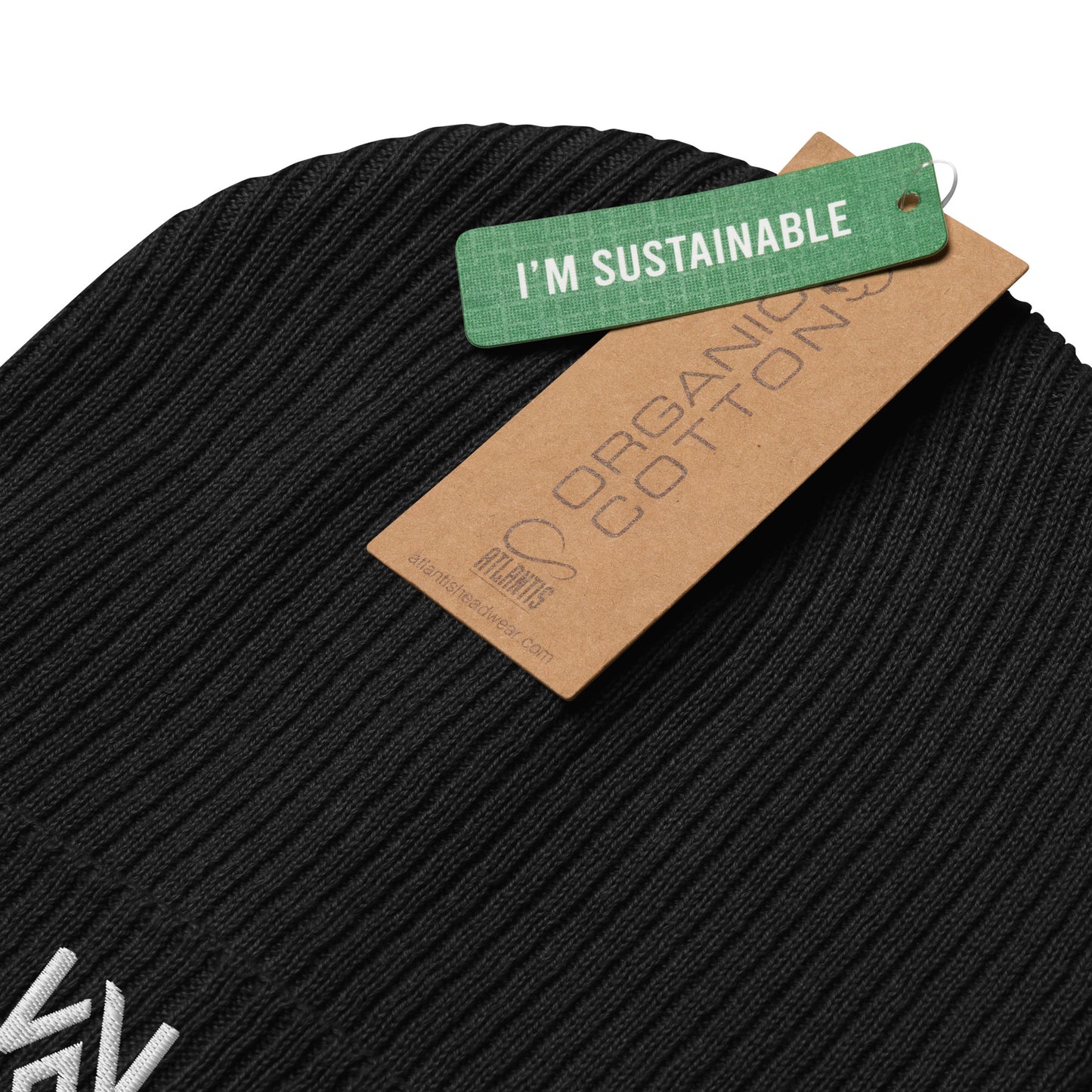 Logo Ribbed Beanie